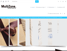 Tablet Screenshot of multizone.fr